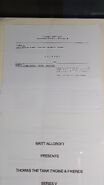 Stepney Gets Lost (shooting script)