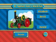 Trevor in Sir Topham Hatt's Word Fun game