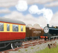 Thomas' special coach in the My Thomas Story Library book, Donald and Douglas