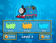 Thomas in James' Colors of Sodor