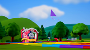 Rosie with a kite