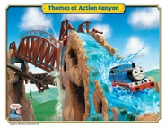 "Thomas at Action Canyon" poster