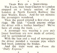 Inspiration for James' incident with the Coaches.