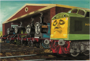 Gordon, Henry, James and Douglas with Class 40