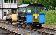 A Wickham trolley with a face