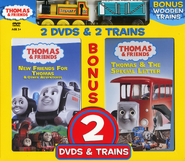 DVD 2-pack with Wooden Railway Stepney and Rickety