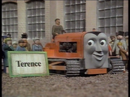 Terence with nameboard