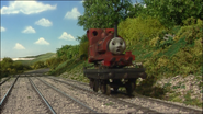 (Note: Skarloey is wearing his unused fourth series panicked face)