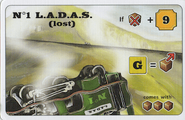 L.A.D.A.S' accident as depicted in a postcard