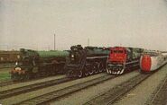 Flying Scotsman on the Canadian National Railway in 1970