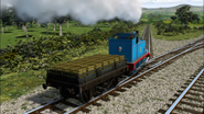 A stakebed wagon in the fourteenth series
