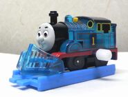 Clear Capsule Plarail with snowplough