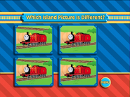 James in Which Island Picture Is Different? Game