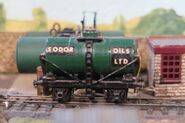 Rev. W. Awdry's model of a Sodor Oils Ltd tanker
