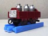 Capsule Plarail Red Troublesome Truck with milk