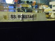 S.S. Roxstar's bow