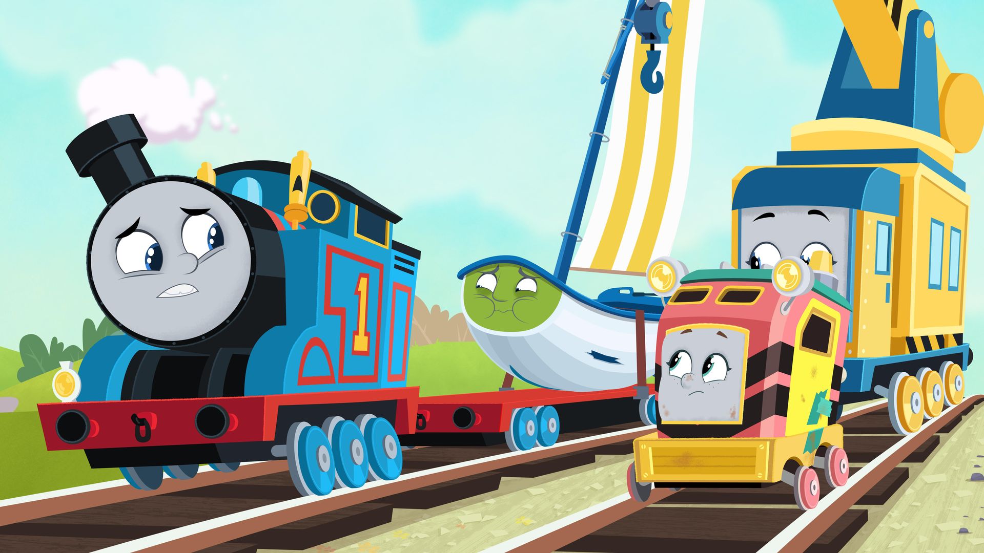 Thomas the Trainz Engine Ep 39: Toby's Vintage Train