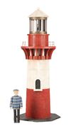 The Lighthouse's close-up model and the Lighthouse Keeper's close-up model up for sale on Propstore's Thomas & Friends Online Charity Auction 2025