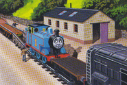 The Diesel Shunter shunting Thomas