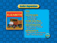 Elizabeth in Sodor Superstars