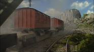 Red Coaches on some well wagons