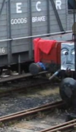 An LMS 3-plank wagon