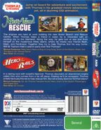 Australian double pack back cover and spine with Misty Island Rescue