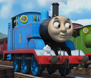 Thomas (temporarily when a bridge was repaired on his branch line)