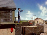 Tidmouth yards signalbox and signalman