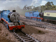 (Note: Gordon's wheels are derailed)