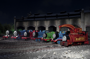 The engines at Tidmouth