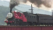 The Ōigawa Railway's James with an E10