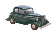The green car