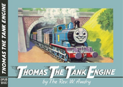 Reginald Payne's dust cover for Thomas The Tank Engine (Thanks to ReproJackets for sharing this with us)