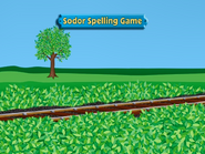 Sodor Spelling Game from Percy's Chocolate Crunch