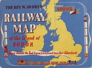Railway Map of the Island of Sodor (The Rev. W. Awdry, 1958)