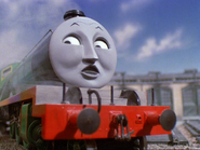 (Note: Henry is derailed and the track on the left of him comes to an end)