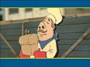 The bakery logo on a truck