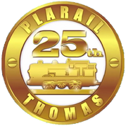 Plarail Thomas 25th Anniversary Logo (2017)