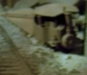 A scrapped flatbed lorry