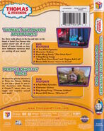 Thomas' Halloween Adventures and Percy's Ghostly Trick back cover and spine