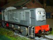 Dennis' model on display.