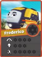 Frederico's Racing Card