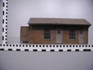 Eighth series ruler reference of the wooden station building