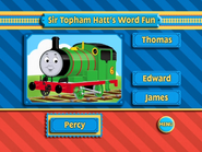 Percy in Sir Topham Hatt's Word Fun