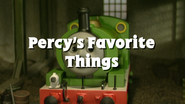 Percy's Favorite Things