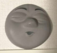 Skarloey's wincing/sleeping face on display in 2025