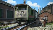 Bradford arrives on Sodor with Samson