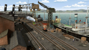 Brendam Docks in CGI