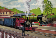 Henry with Peter Sam